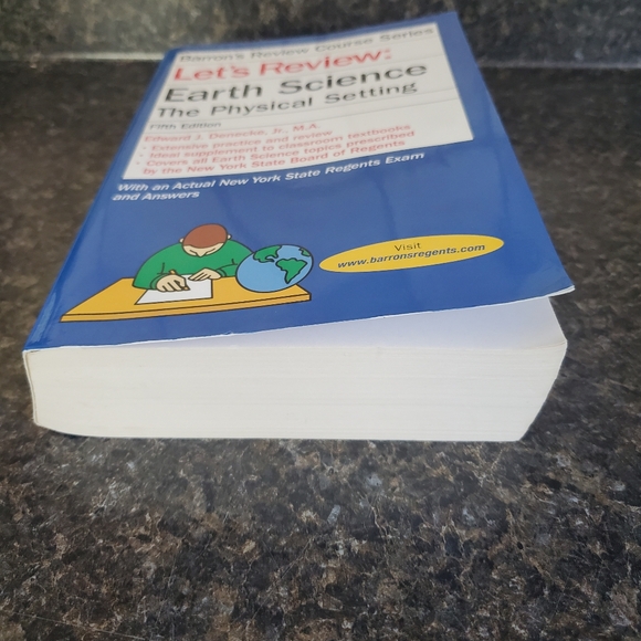 Barron's Let's Review: Earth Science Thr Physical Setting Book Unused Paperback - Picture 6 of 11